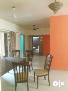 2 BHK semi furnished flat for rent on B T Kawade Rd immediately