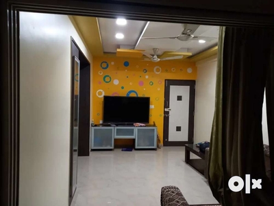 2bhk fully furnished flat available on rent for family.