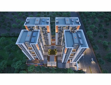 990 sq ft 3 BHK Apartment for sale at Rs 47.50 lacs in Sadguru Shyam 242 in Lambha, Ahmedabad