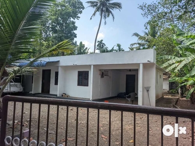House for rent. 3 bedroom, 6 km form changanacherry Town,