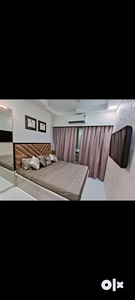 Furnished flat 2bhk at rent good facilities options available