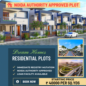1350 sq ft NorthEast facing Plot for sale at Rs 60.00 lacs in Logix Blossom Greens in Sector 143, Noida