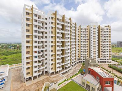 1277 sq ft 3 BHK 3T East facing Apartment for sale at Rs 90.00 lacs in Guardian Hill Shire 4th floor in Wagholi, Pune