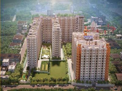 630 sq ft 2 BHK 2T Apartment for sale at Rs 24.60 lacs in Eden Solaris Joka in Joka, Kolkata