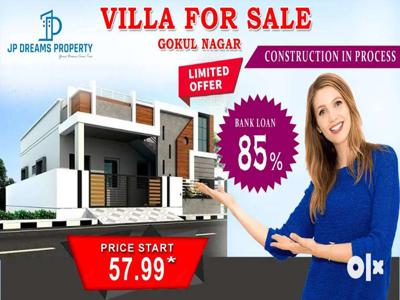 2 bhk villa at gokul Nagar construction on process