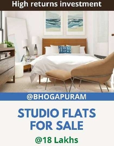 1 BHK Residential Apartment 480 Sq.ft. for Sale in Bhogapuram, Visakhapatnam