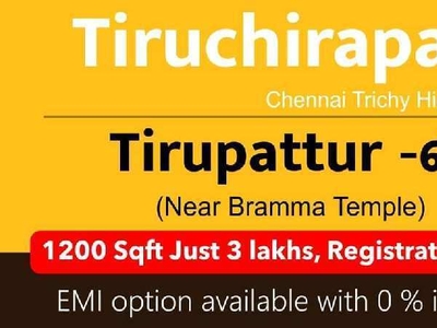 Residential Plot 1200 Sq.ft. for Sale in Trichy Highways, Tiruchirappalli