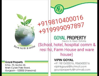 Residential Plot 15 Acre for Sale in Sector 86 Gurgaon