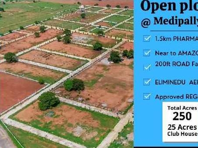 Residential Plot 200 Sq. Yards for Sale in Yacharam Mandal, Hyderabad