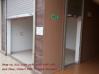 Commercial Shop 219 Sq.ft. for Sale in