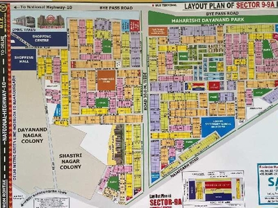 Residential Plot 250 Sq. Yards for Sale in Sector 9 Bahadurgarh