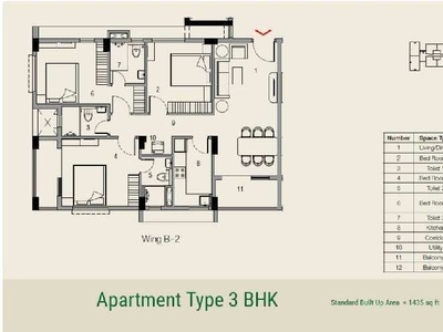 3 BHK Apartment 1250 Sq.ft. for Sale in Maniktala, Kolkata