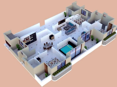 3 BHK Apartment 800 Sq.ft. for Sale in Vallabh Vidhyanagar, Anand