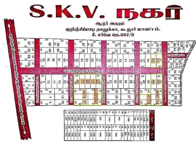Residential Plot 800 Sq.ft. for Sale in Kurinjipadi, Cuddalore