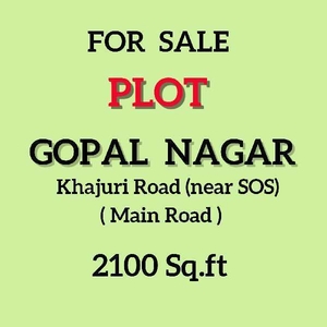 Residential Plot 3500 Sq.ft. for Sale in Gopal Nagar, Bhopal