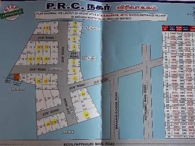 Residential Plot 4 Cent for Sale in Sikkandar Chavadi, Madurai