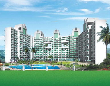 1250 sq ft 2 BHK 2T East facing Apartment for sale at Rs 1.30 crore in Goodwill Paradise in Kharghar, Mumbai