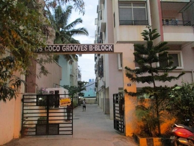1020 sq ft 2 BHK 2T West facing Apartment for sale at Rs 52.00 lacs in SVS Coco Grooves in Horamavu, Bangalore