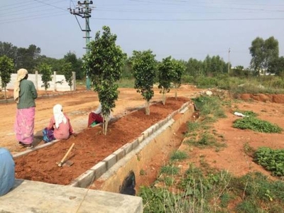 1200 sq ft East facing Plot for sale at Rs 27.60 lacs in Kings Dell converted plots for sale in International Airport Road, Bangalore