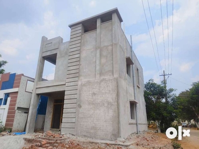 1600 sft Duplex villa for sale in gated-construction in final stage