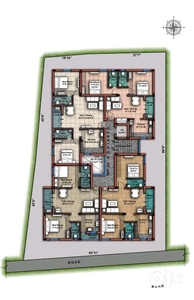 2BHK new flat for sale in radha nagar Velachery