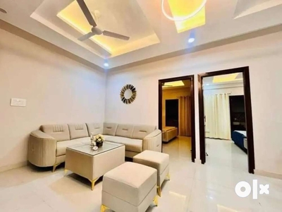 3 bhk 1350 sq ft furnished flat for sale in Dhakoli old ambala road