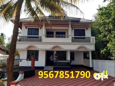 3 bhk furnished house for sale in palakkad town area