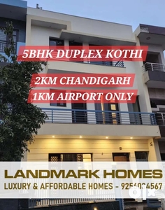 5BHK Kothi Aerocity C Block Newly Built House Duplex 2Km Chandigarh