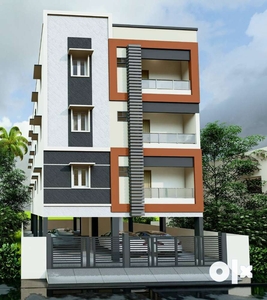 New 3bhkflat Ready to Occupy backside To Medavakkam KootRoad bus Depot