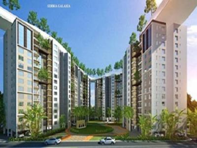 1010 sq ft 2 BHK 2T Under Construction property Apartment for sale at Rs 55.52 lacs in Siddha Galaxia Phase 2 8th floor in Rajarhat, Kolkata