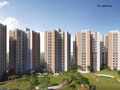 1150 sq ft 3 BHK 3T Under Construction property Apartment for sale at Rs 48.30 lacs in DTC CapitalCity 10th floor in Rajarhat, Kolkata
