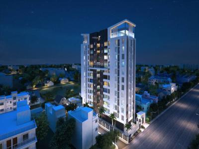 1171 sq ft 2 BHK 2T Apartment for sale at Rs 99.54 lacs in Yaduka Shree Krishna Ashrey 7th floor in Kankurgachi, Kolkata