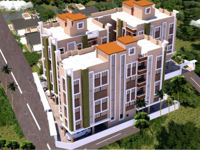 636 sq ft 2 BHK Apartment for sale at Rs 29.44 lacs in Oiendrila Moni Banyan in Nayabad, Kolkata