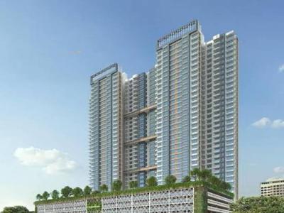 1446 sq ft 3 BHK 3T West facing Apartment for sale at Rs 3.33 crore in Wadhwa TW Gardens 8th floor in Kandivali East, Mumbai