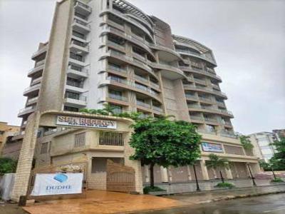 1750 sq ft 2 BHK 2T West facing Apartment for sale at Rs 1.68 crore in Dudhe Sea Regency 8th floor in Ulwe, Mumbai