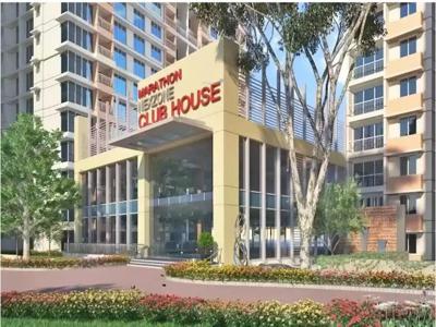 522 sq ft 1 BHK Under Construction property Apartment for sale at Rs 46.19 lacs in Marathon Nexzone Ion 2 in Panvel, Mumbai
