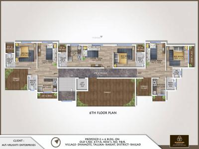 575 sq ft 1 BHK 1T Apartment for sale at Rs 18.50 lacs in Project in Neral, Mumbai