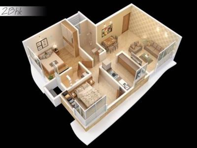920 sq ft 2 BHK 2T Apartment for sale at Rs 1.98 crore in Vardhman Grandeur in Andheri West, Mumbai