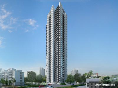 929 sq ft 2 BHK 2T East facing Apartment for sale at Rs 2.30 crore in Rustomjee Summit 29th floor in Borivali East, Mumbai