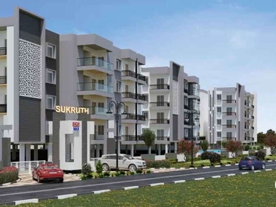 2BHK Flat for sale in Sukruth Apartment near KHB Surya City