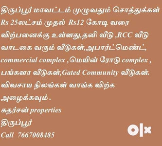 BUY & SELL PROPERTY IN TIRUPPUR