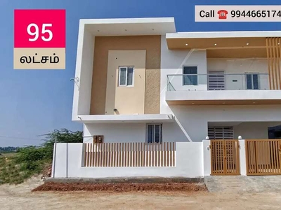 High Roof Duplex 3BHK full furnished new house sal in Thanjavur