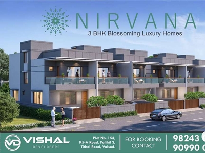Nirvana 3bhk Residential Duplex. PALIHILL VALSAD
