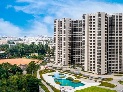 1180 sq ft 2 BHK 2T East facing Apartment for sale at Rs 1.50 crore in Goyal Orchid Whitefield in Whitefield Hope Farm Junction, Bangalore