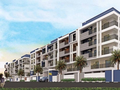 1201 sq ft 2 BHK Apartment for sale at Rs 74.45 lacs in Sapthagiri Sandalwoods in Krishnarajapura, Bangalore
