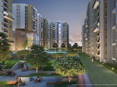 1500 sq ft 3 BHK 3T Under Construction property Apartment for sale at Rs 1.03 crore in Puravankara Zenium 4th floor in Bagaluru Near Yelahanka, Bangalore