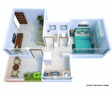 1BHK Apartment for Sale