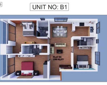 3BHK Apartment for Sale