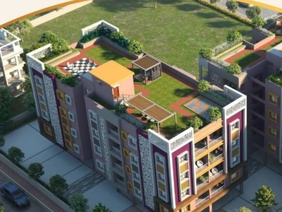 1065 sq ft 2 BHK 2T Apartment for sale at Rs 67.00 lacs in Sun Dwarka in Salt Lake City, Kolkata