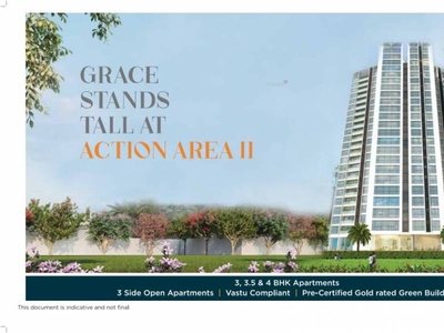 1232 sq ft 3 BHK 2T Apartment for sale at Rs 1.38 crore in Orbit Urban Park in New Town, Kolkata